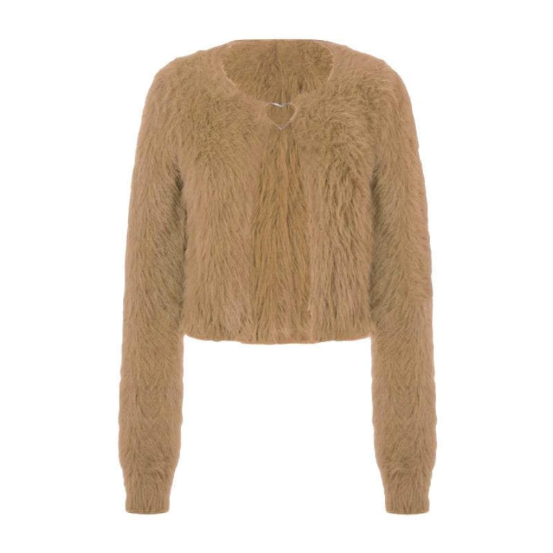 Cozy Faux Mink Sweater